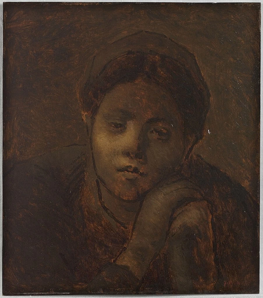 Studio di ritratto di contadina - Musée des Beaux, Arts de la ville de Paris